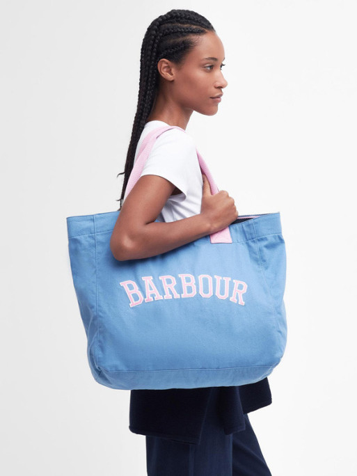 Tote Bag Holiday Logo Beach Barbour