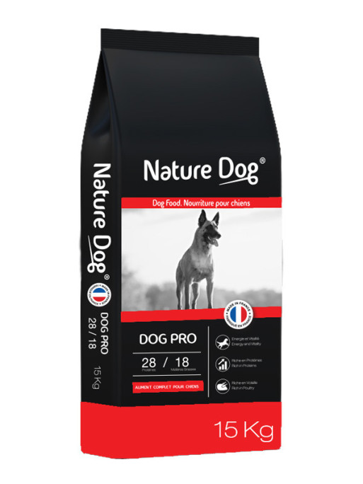 Croquettes Dog Pro 28/18 Nature Dog 15kg