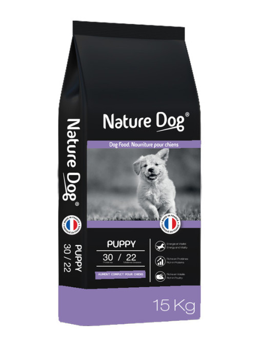 Croquettes Puppy 30/22 Nature Dog 15kg