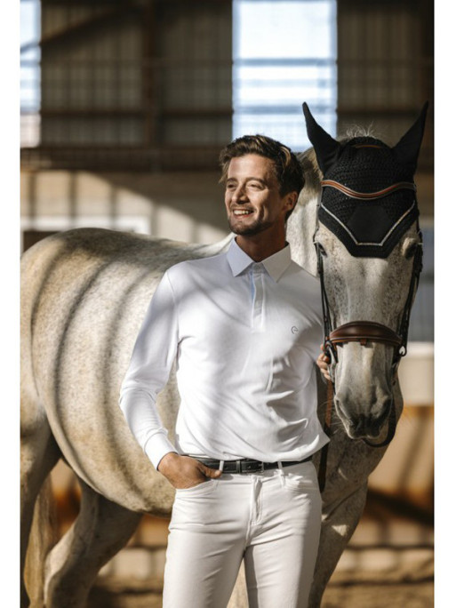 Polo en mesh Dany homme Equi-Thème