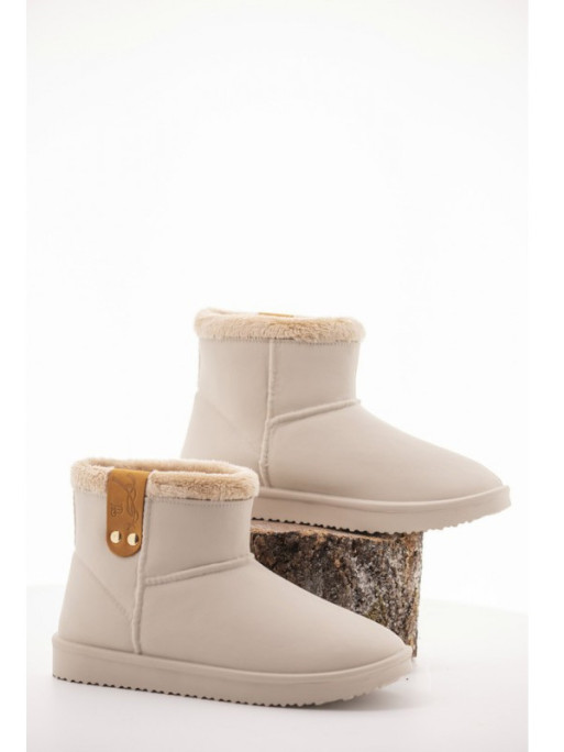 Boots caoutchouc fourrees Penelope Leprevost