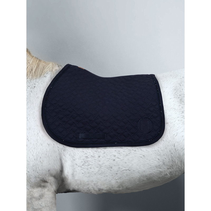 Tapis de selle - Shires - Taille unique - Noir - Anti