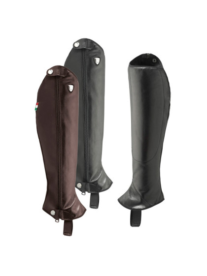 Mini-chaps d'équitation Tattini En Cuir Ciré