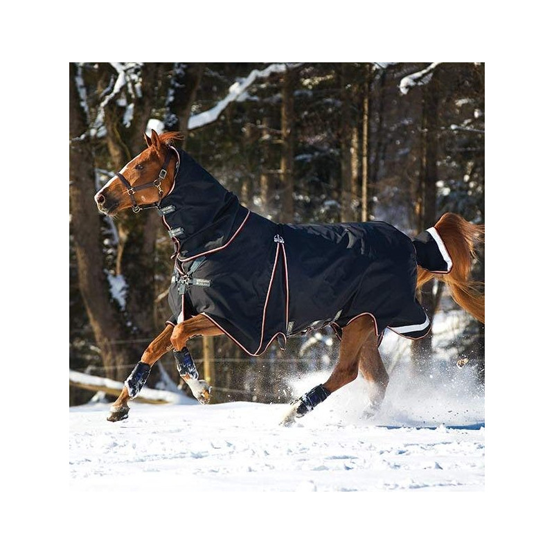 Couverture Rambo Optimo Turnout avec liner et couvrecou Horseware