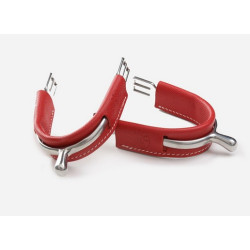 Gaine d'éperon cuir Pravins