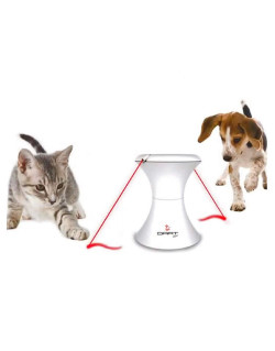 Jouet laser rotatif Frolicat Dart DUO chat et chien PetSafe