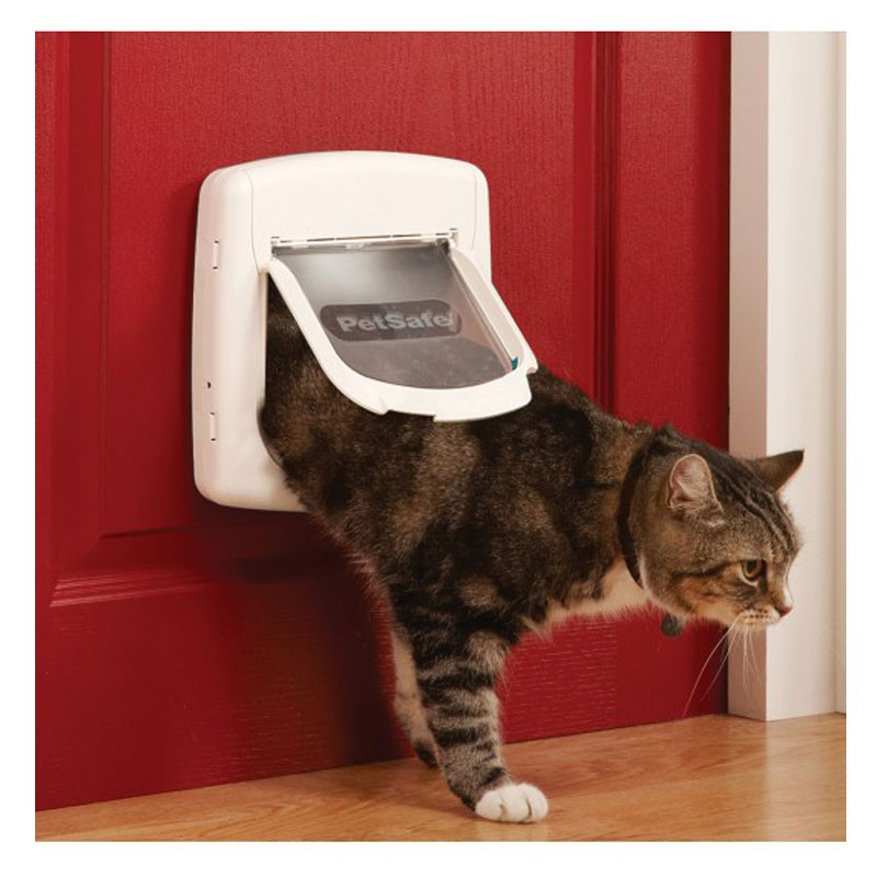 Porte Staywell magnétique Deluxe 4 positions PetSafe - chats et chien