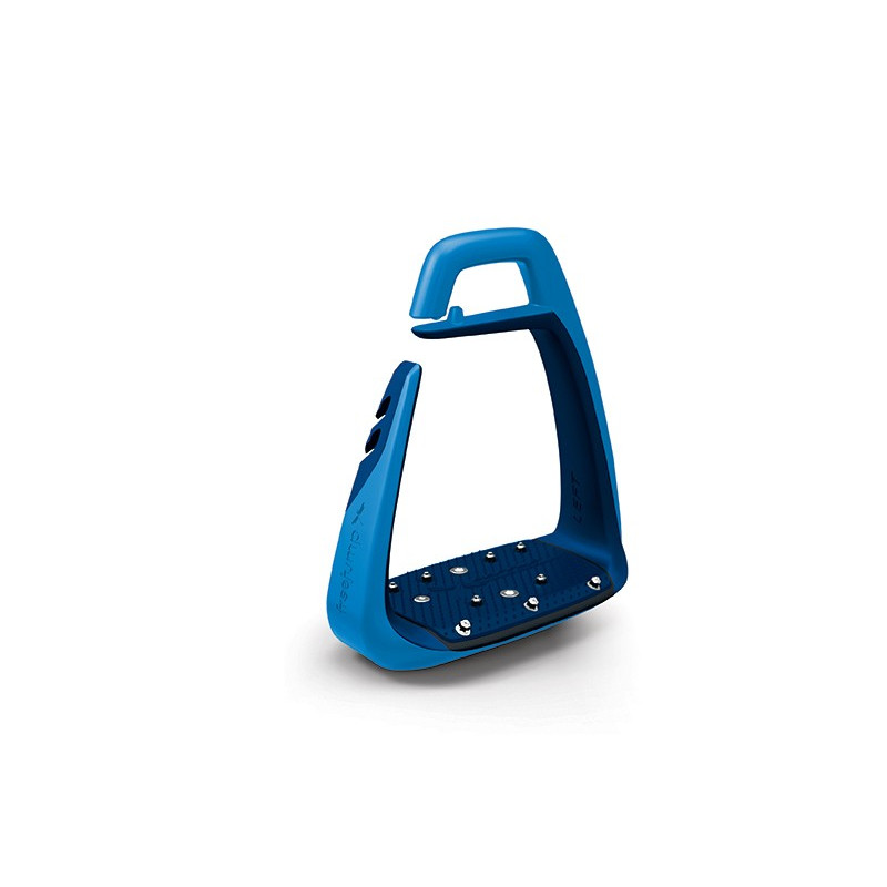 Étriers Freejump Soft Up Lite Noir/fer Mat - étriers De Sécurité Avec Amortisseurs, Neufs