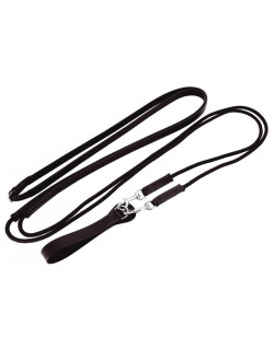 Rênes allemandes cuir/corde Norton Pro
