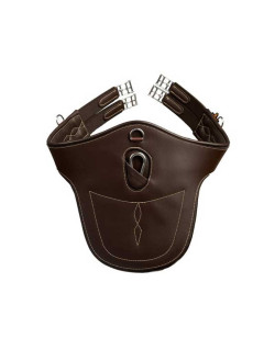 Sangle bavette en cuir Kentucky