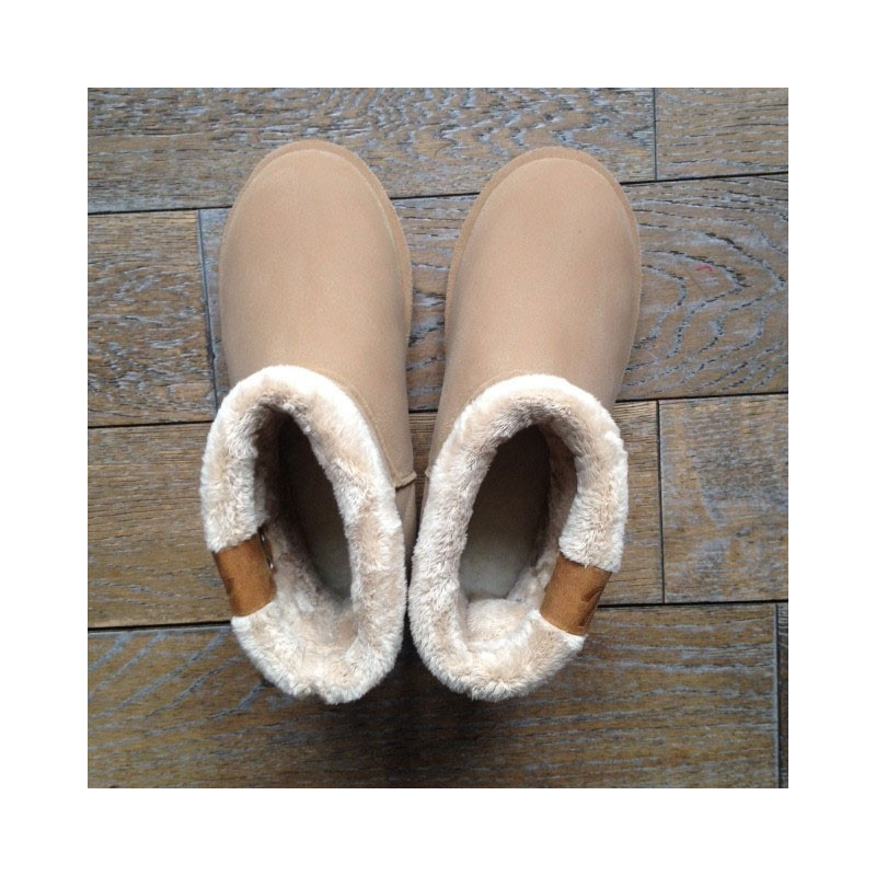 bottes en caoutchouc fourrées