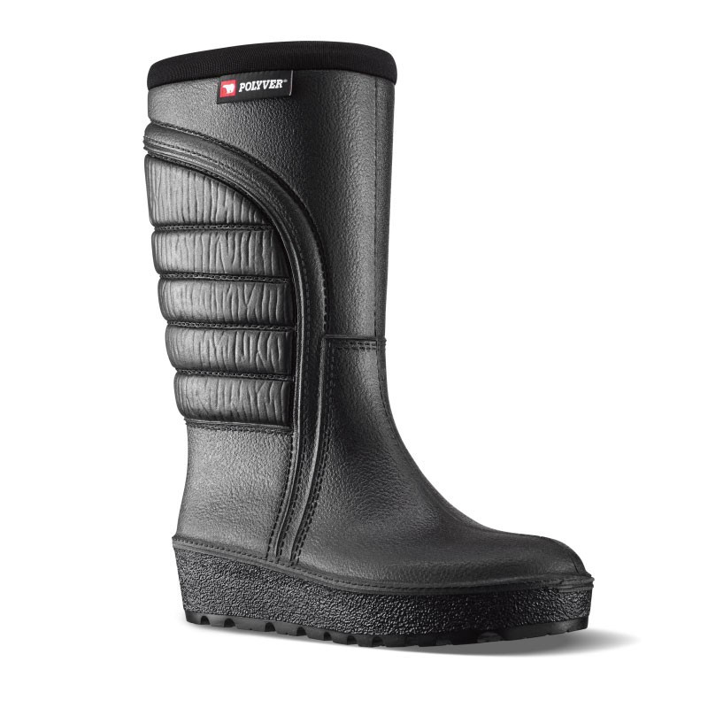 bottes en caoutchouc fourrées