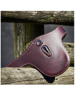Sangle bavette en cuir HFI