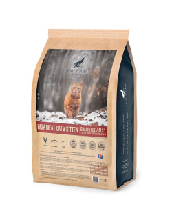 Croquettes High Meat Cat & Kitten Wolfood 3Kg