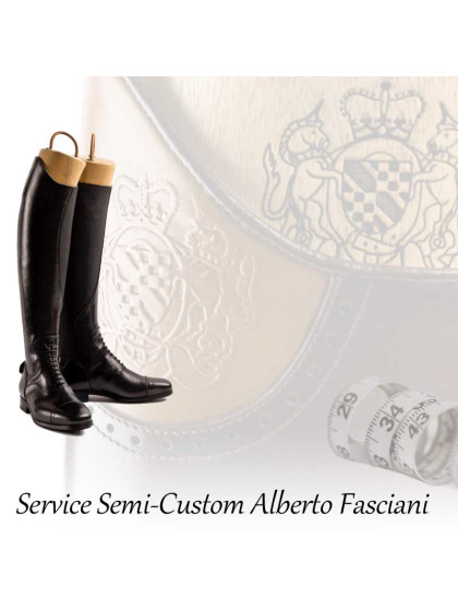 Personnalisation mesures bottes Alberto Fasciani