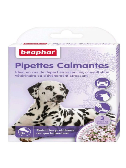 Pipettes calmantes pour chien  beaphar