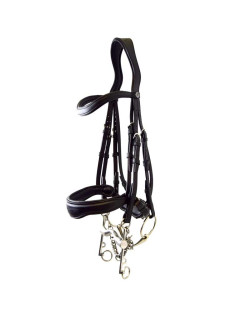 Bride dressage muserolle large pull  back Signature by Antarès