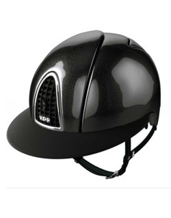 Casque cromo shine Kep visiere large