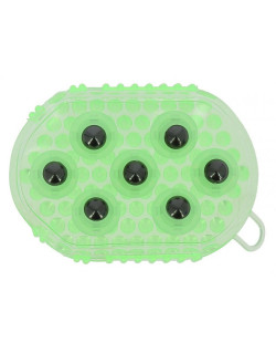 Gant double face étrille et massage