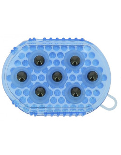 Gant double face étrille et massage