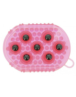 Gant double face étrille et massage