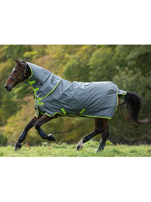 Couverture De Pâturage Amigo Hero 6 Lite 0g - Imperméable Et Respirante, 600D, Doublure Polyester, Pour Cheval Toute L'année