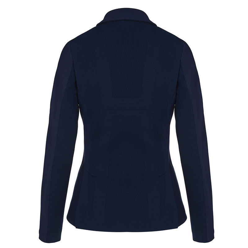 Veste de concours Tech Knit Zip femme Cavalleria Toscana bleu marine Veste de concours Tech Knit Zip femme Cavalleria Toscana bleu marine