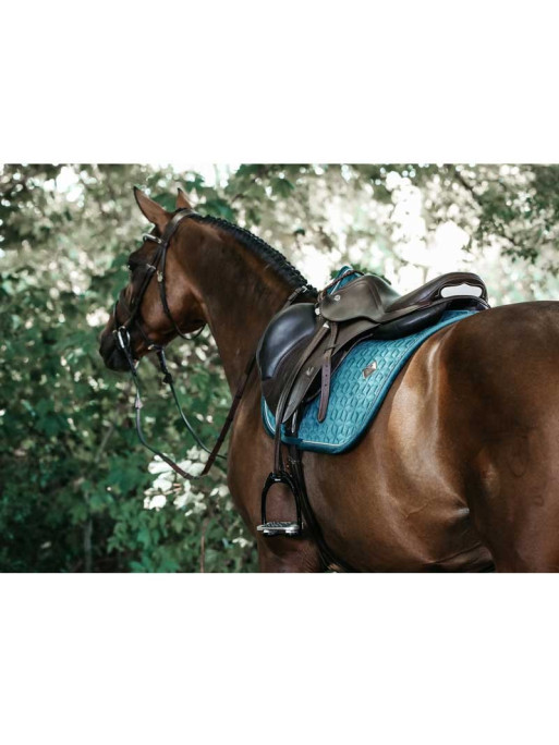 Tapis de selle Velvet Jumping Emeraude Kentucky Tapis de selle Velvet Jumping Emeraude Kentucky