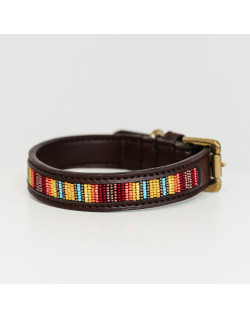 Collier pour chien perles faites main Kentucky