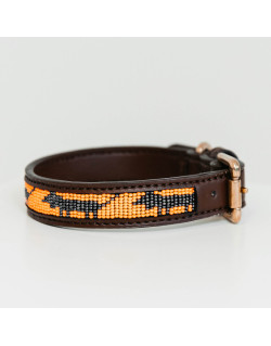 Collier pour chien perles faites main Kentucky