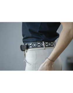 Ceinture Pearl Penelope noir