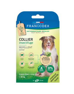 Collier Insectifuge pour grands chiens Francodex