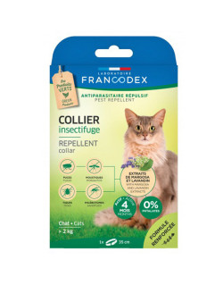 Collier Insectifuge pour chats Francodex
