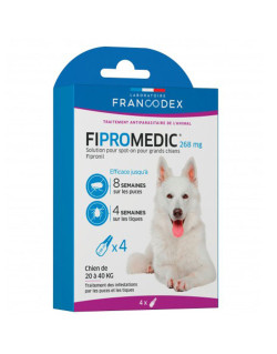 Antiparasitaire Fipromedic 268mg grands chiens Francodex