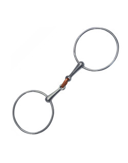 Filet grands anneaux double brisure Privilège Equitation