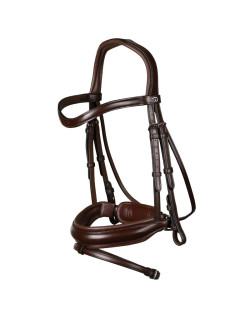 Bridon Muserolle Combinée Pull Back Dressage Collection Dy'on