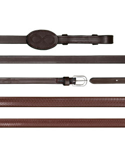 Rênes caoutchouc 5/8 "La Cense" by Dy'on