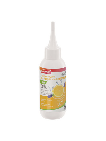 Lait nettoyant oreilles écocertifié chien et chat 100ml