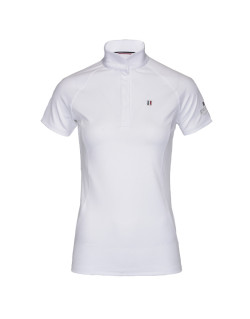 Polo de concours Classic Femme manches courtes raglan Kingsland