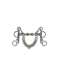 Pelham double brisure branches courtes - Privilège équitation