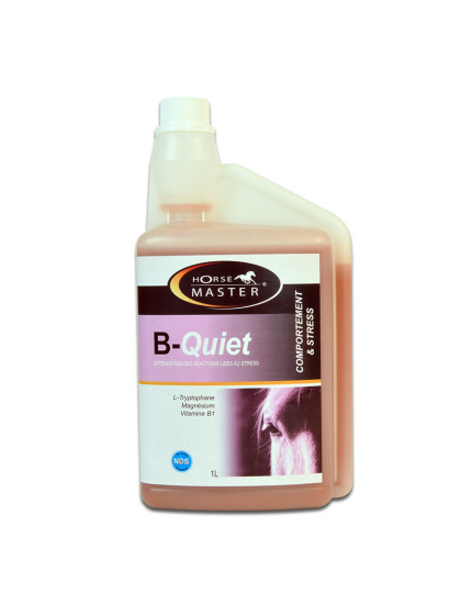 Sirop tranquilisant B-Quiet Liquid 1L Horse Master