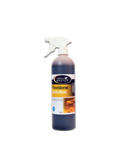 Solution désinfectante Povidone 10% 946ml spray Horse Master
