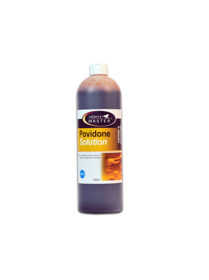 Solution désinfectante Povidone 10% 946ml Horse Master