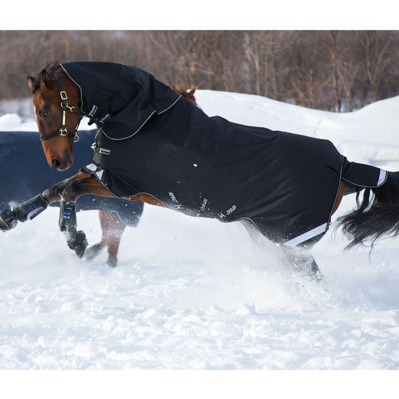 Couverture Cheval Horseware Amigo Super Bravo Plus 155 Cm (6'9) 250g Noire