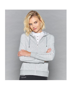Sweat à capuche Story Femme Winter 21 Harcour gris 1