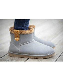 Boots caoutchouc fourrées Pénélope Leprévost 1