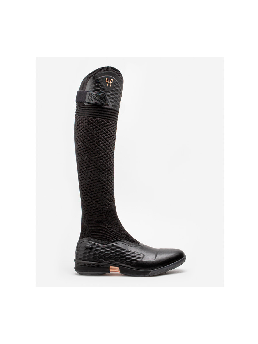 Bottes Teknit Boot femme noir Horse Pilot cavalier