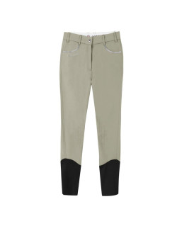 Pantalon Jaltika fix system grip Femme Rider Harcour beige face