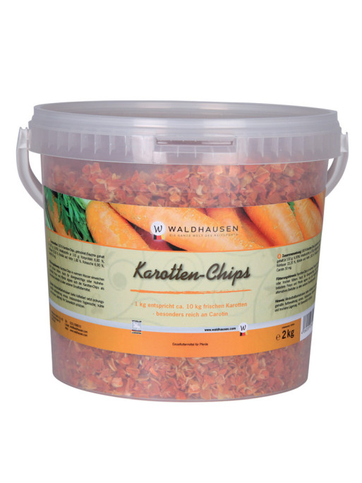 Chips aux carottes séchées 2kg Waldhausen