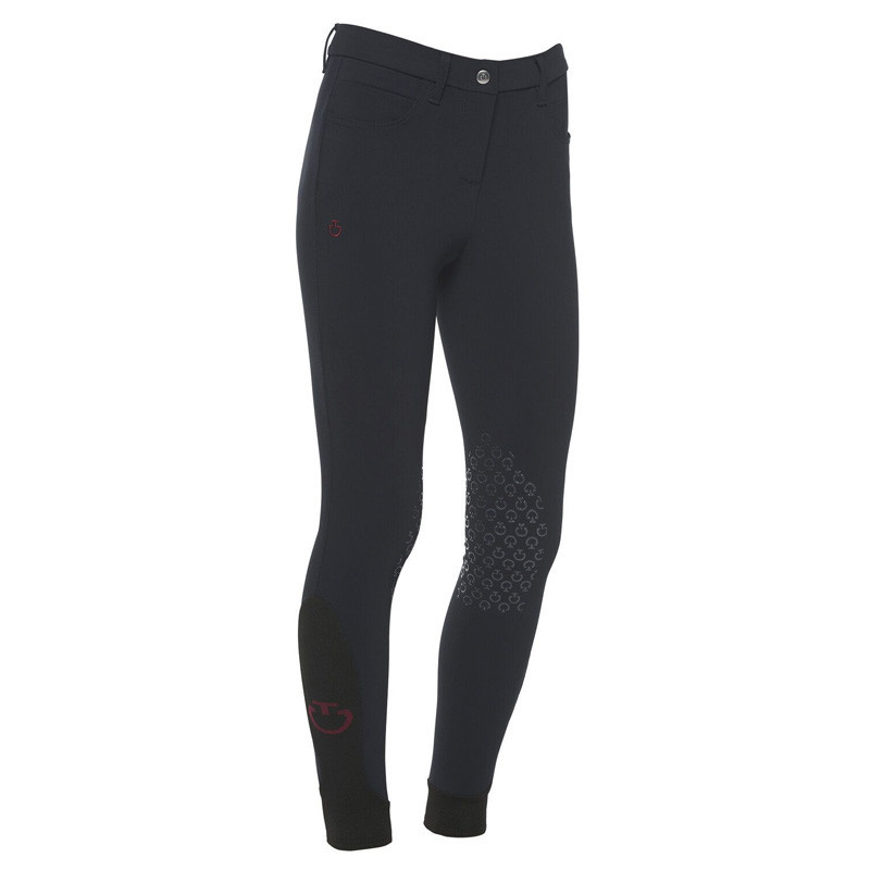 Pantalon fille Girl's Color Grip Cavalleria Toscana marine côté Pantalon fille Girl's Color Grip Cavalleria Toscana marine côté